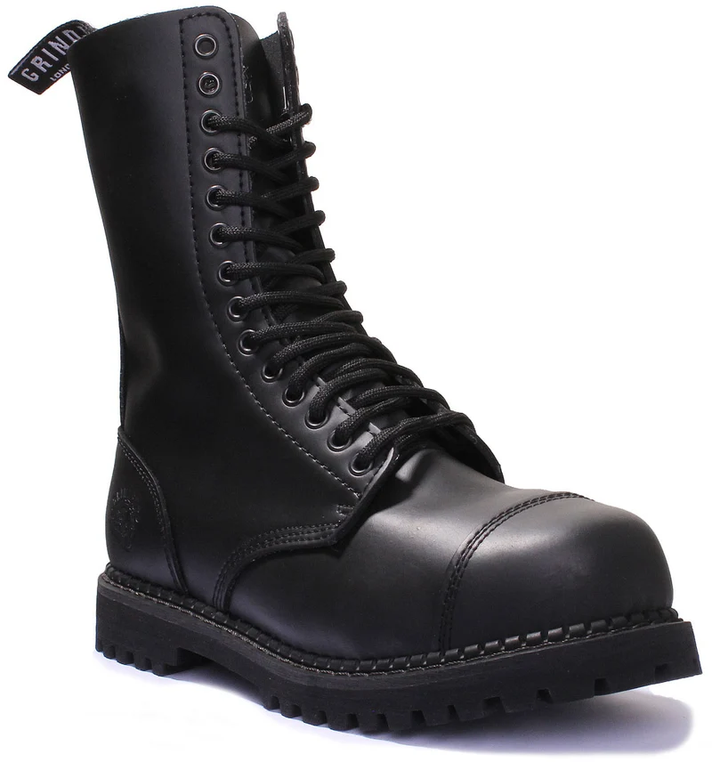 Grinders Herald CS Steel Toe In Black