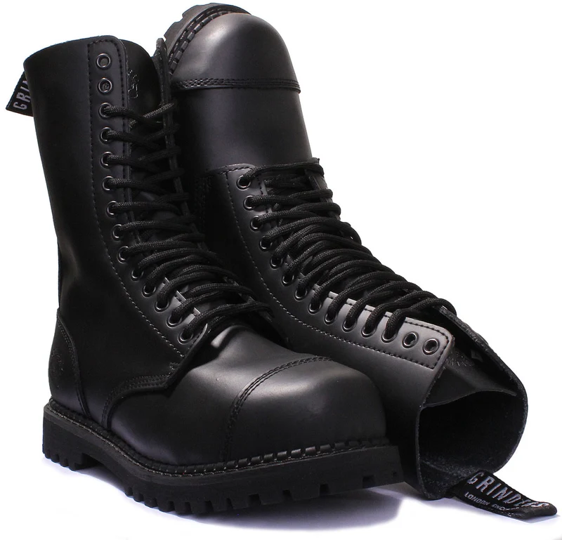 Grinders Herald CS Steel Toe In Black