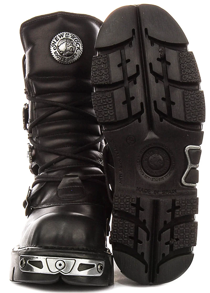 New Rock 391 Reactor In Black Boots