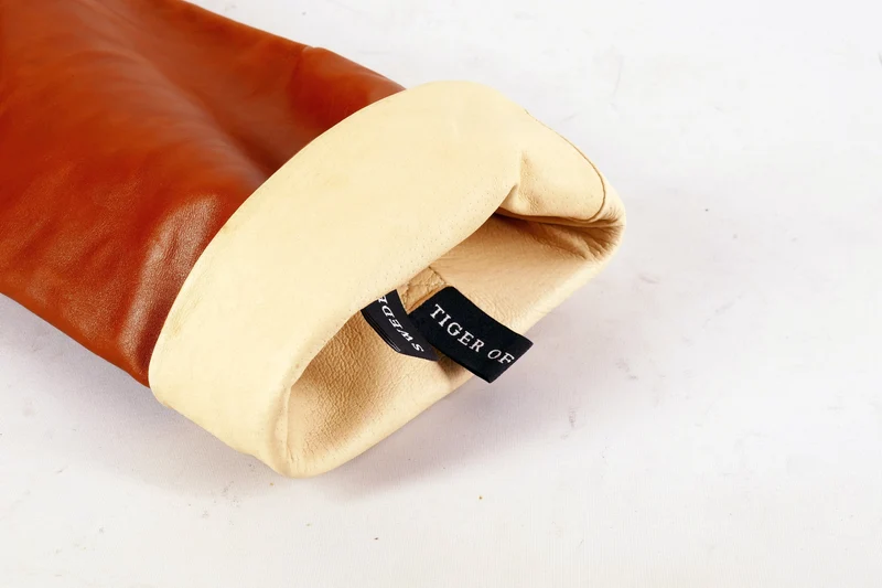 Stiefel Leder cognac