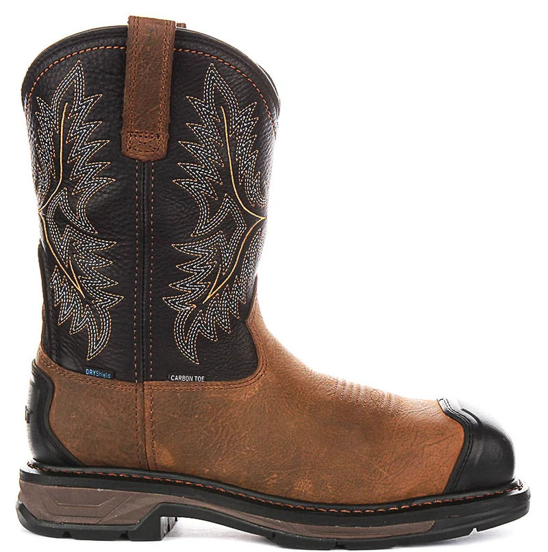 Ariat Workhog XT H2O In Brown Black For Men