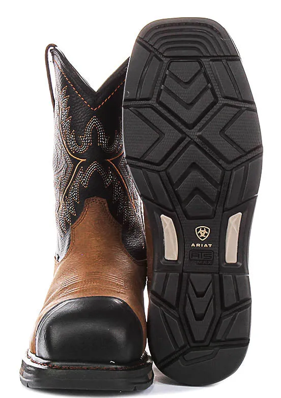 Ariat Workhog XT H2O In Brown Black For Men