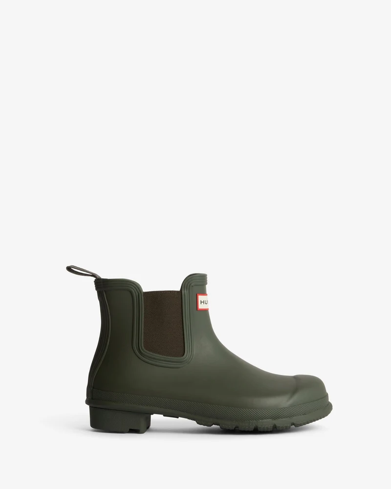 Hunter - Womens Original Chelsea Boot Wfs2078rmadov - Dark Olive