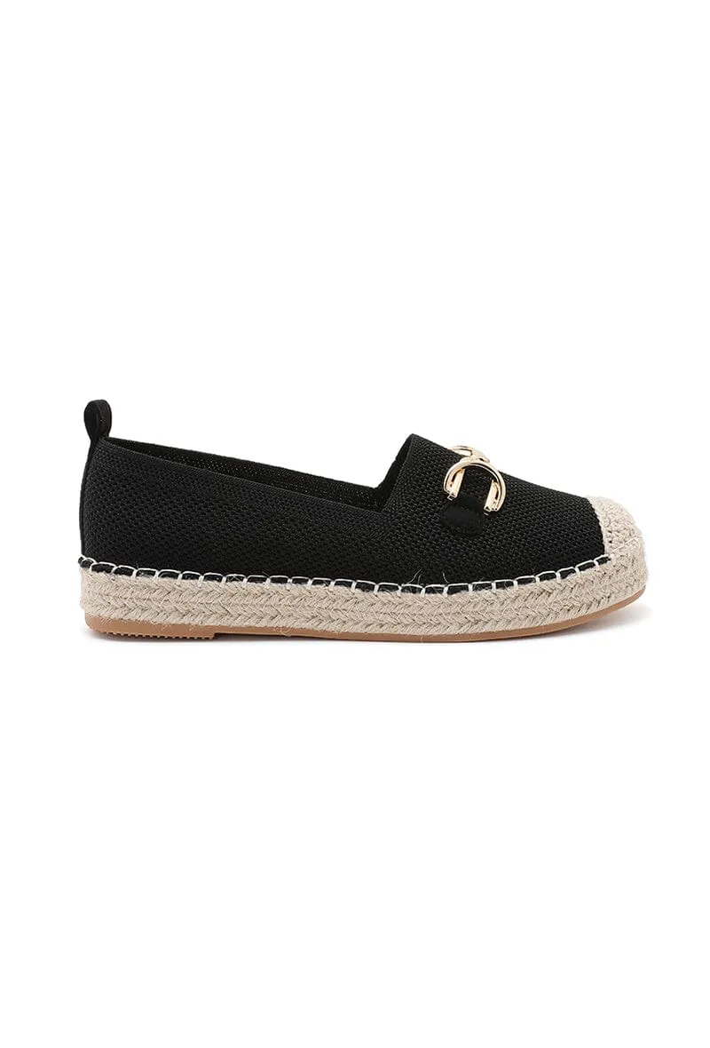 Bloom - Honeysuckle Loafers - Black