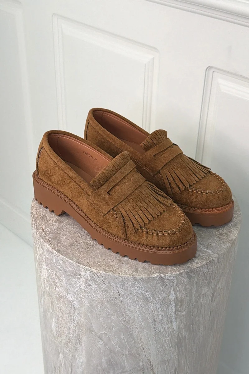 Bloom - Oriella Loafers - Camel