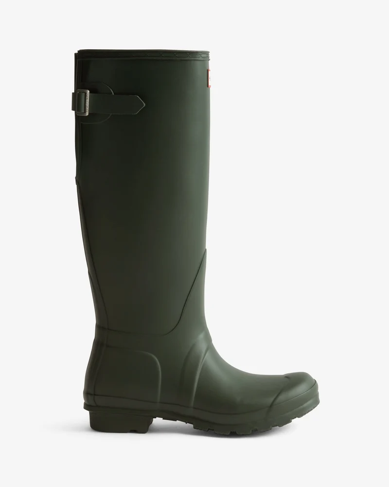 Hunter - Women Original Tall Back Adjustable Boot Wft1001rmadov - Dark Olive