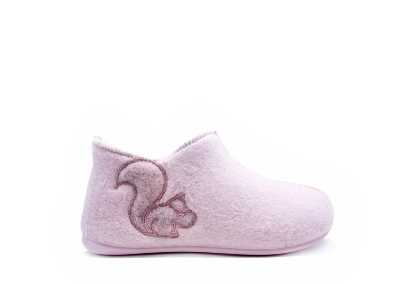 thies 1856 ® Kids PET Organic Slipper Boot vegan rose