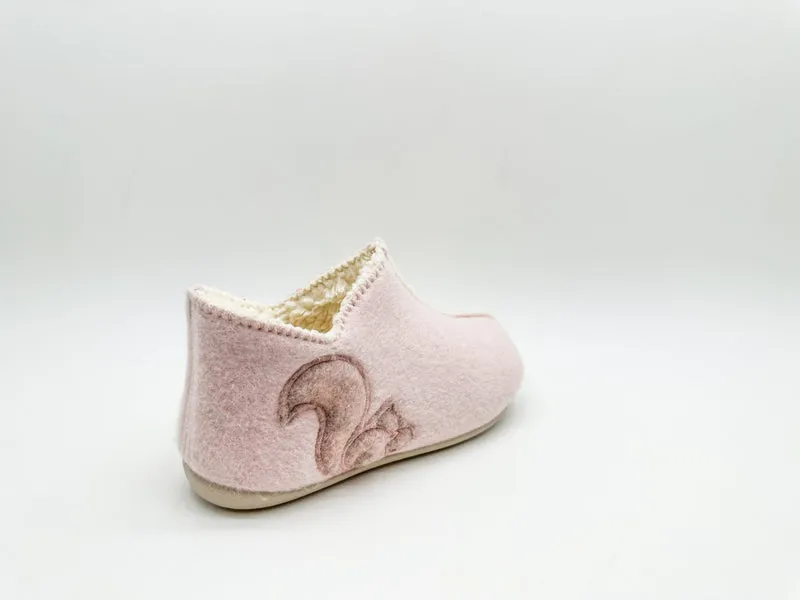 thies 1856 ® Kids PET Organic Slipper Boot vegan rose