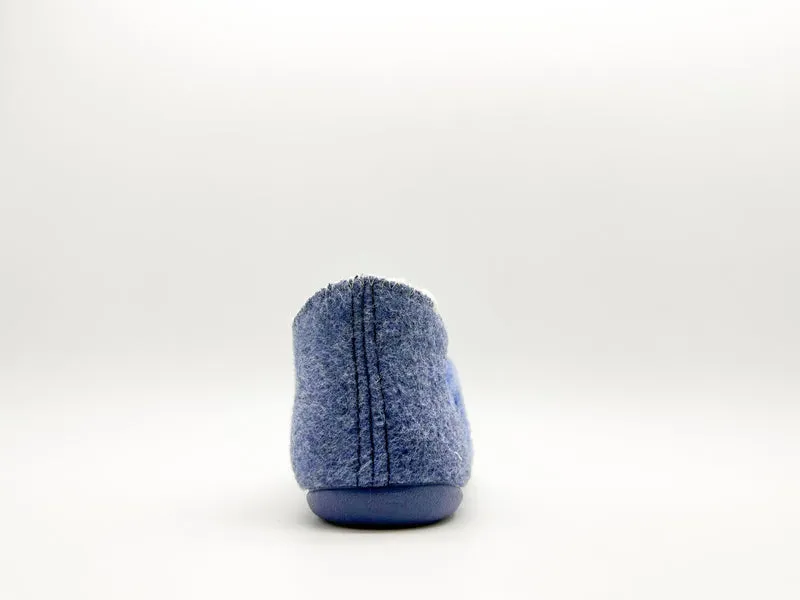 thies 1856 ® Kids PET Organic Slipper Boot vegan navy