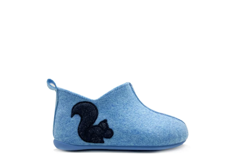 thies 1856 ® Kids PET Slipper Boot vegan sky