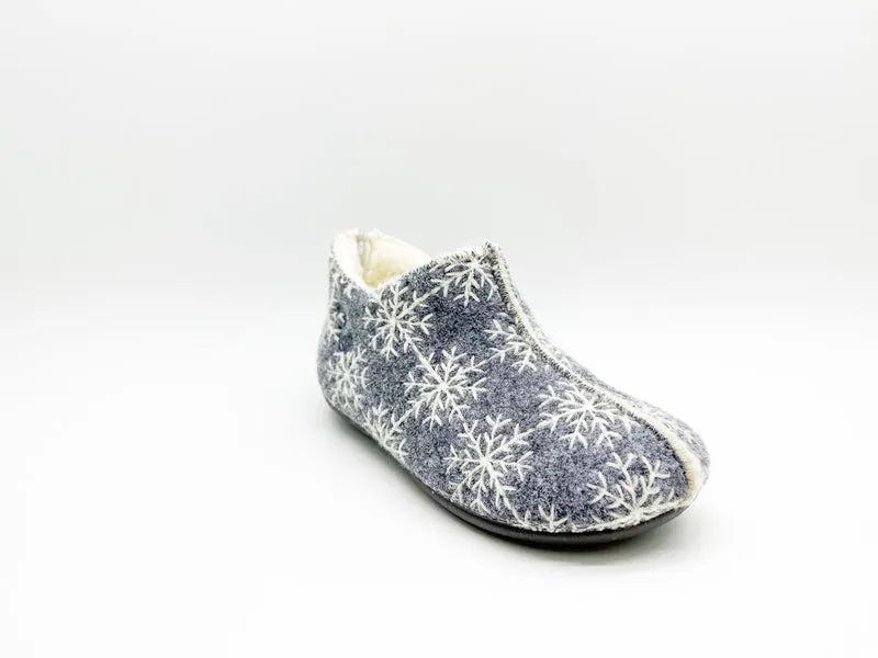 thies 1856 ® Kids PET Snow Slipper Boot vegan light grey
