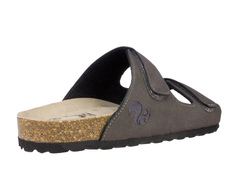 thies 1856 ® Eco Bio Velcro vegan charcoal