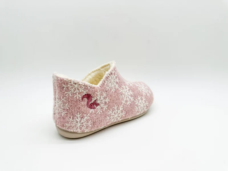 thies 1856 ® Kids PET Snow Slipper Boot vegan rose