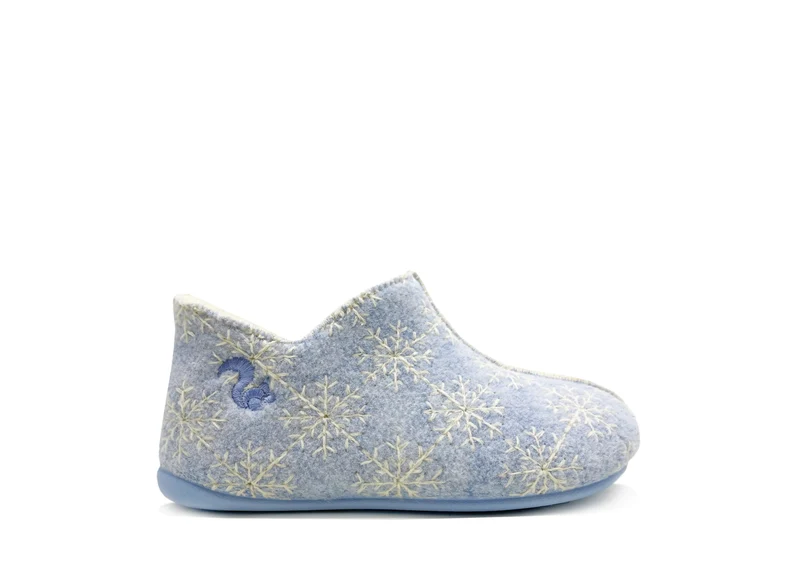 thies 1856 ® Kids PET Snow Slipper Boot vegan sky blue