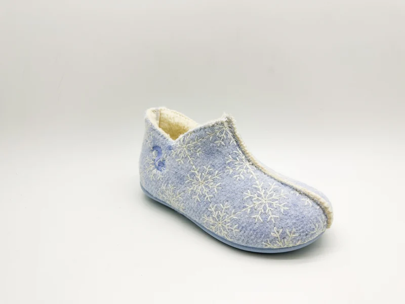 thies 1856 ® Kids PET Snow Slipper Boot vegan sky blue