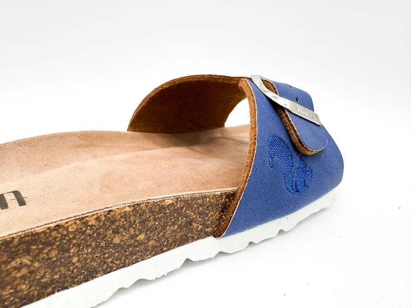 thies 1856 ® Eco Bio Strap Sandal vegan blue