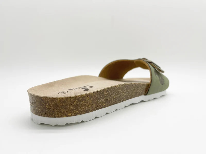 thies 1856 ® Eco Bio Strap Sandal vegan emerald