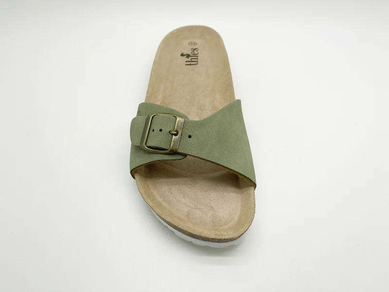 thies 1856 ® Eco Bio Strap Sandal vegan emerald