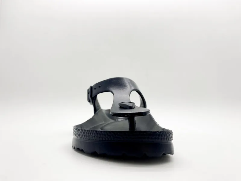 thies 1856 ® Ecofoam Thong Sandal vegan black
