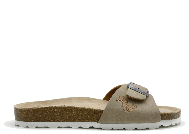 thies 1856 ® Eco Bio Strap Sandal vegan stone