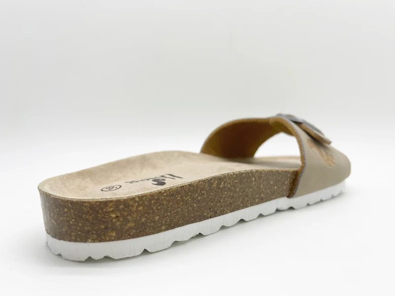 thies 1856 ® Eco Bio Strap Sandal vegan stone
