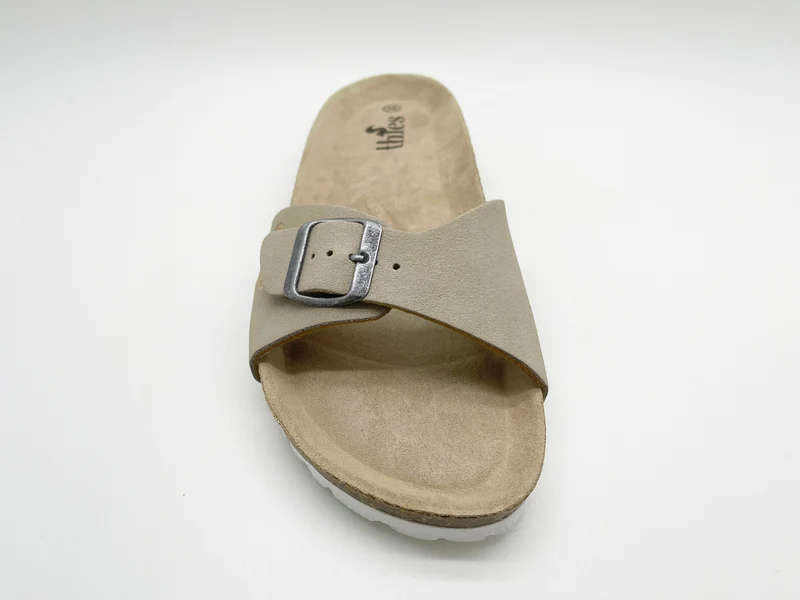 thies 1856 ® Eco Bio Strap Sandal vegan stone
