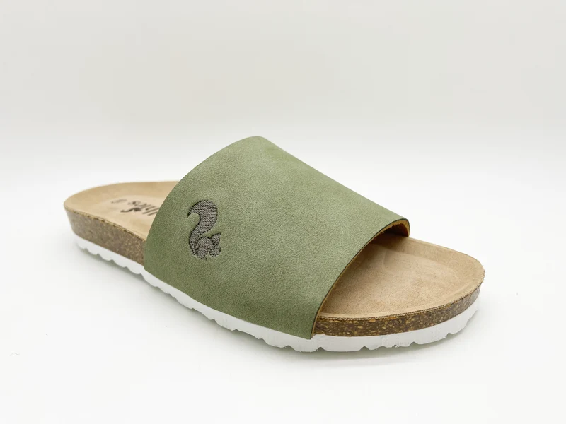 thies 1856 ® Eco Pool Slide vegan emerald