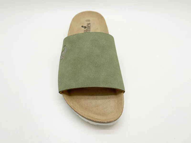 thies 1856 ® Eco Pool Slide vegan emerald