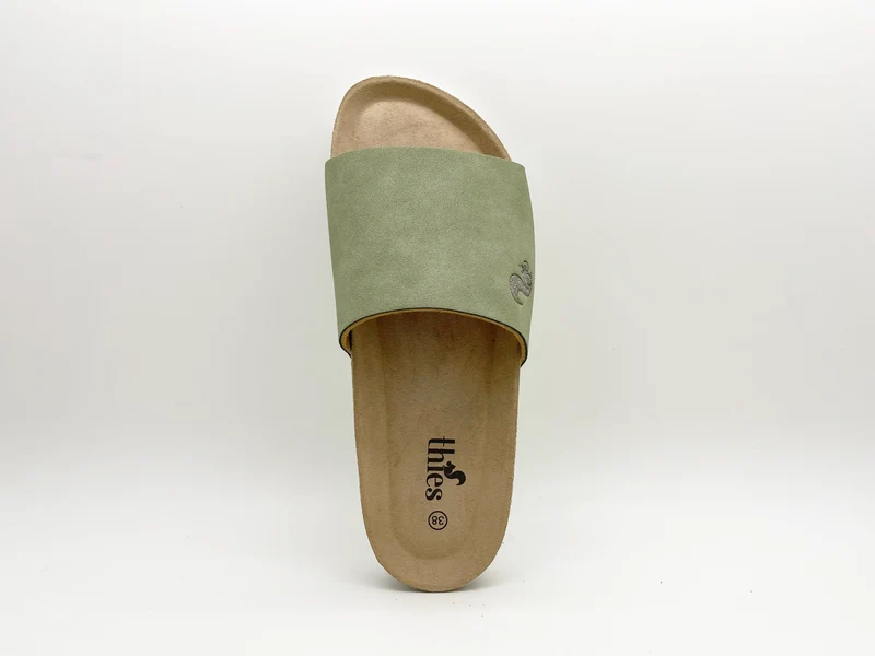 thies 1856 ® Eco Pool Slide vegan emerald