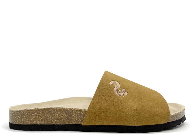 thies 1856 ® Eco Pool Slide vegan cognac