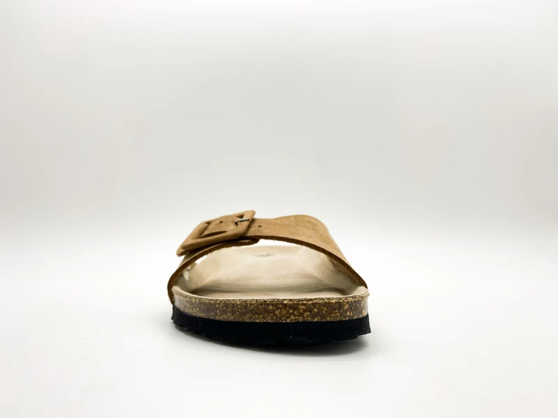 thies 1856 ® Eco Bio Covered Strap Sandal vegan cognac