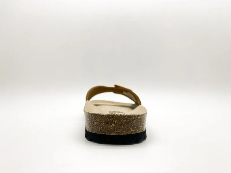 thies 1856 ® Eco Bio Covered Strap Sandal vegan rust