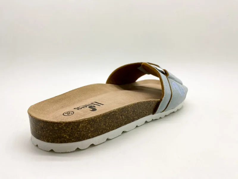 thies 1856 ® Eco Bio Hug Sandal vegan sky