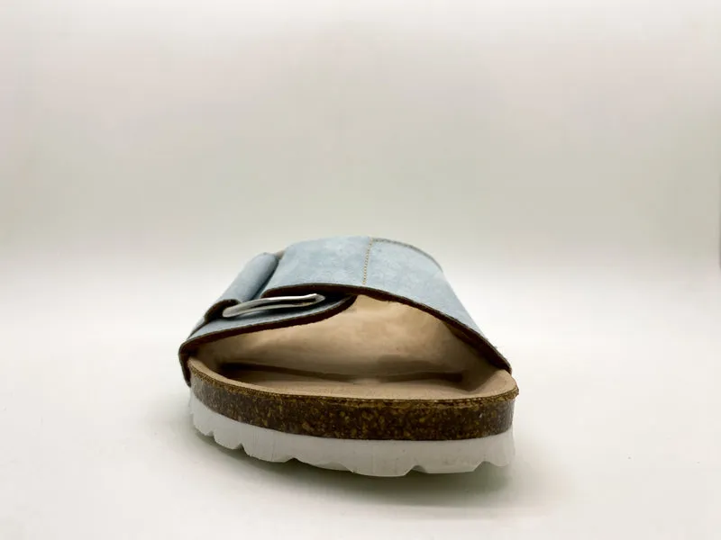 thies 1856 ® Eco Bio Hug Sandal vegan sky