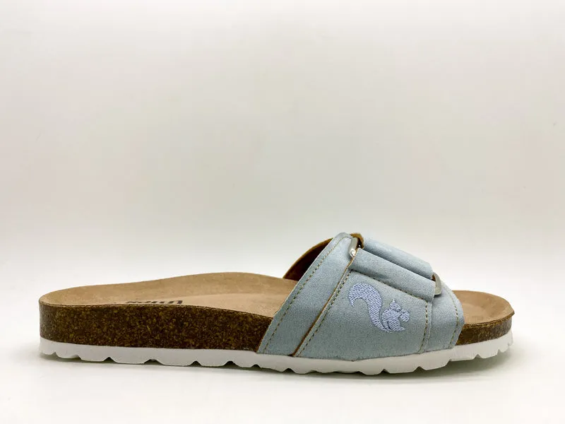 thies 1856 ® Eco Bio Hug Sandal vegan sky