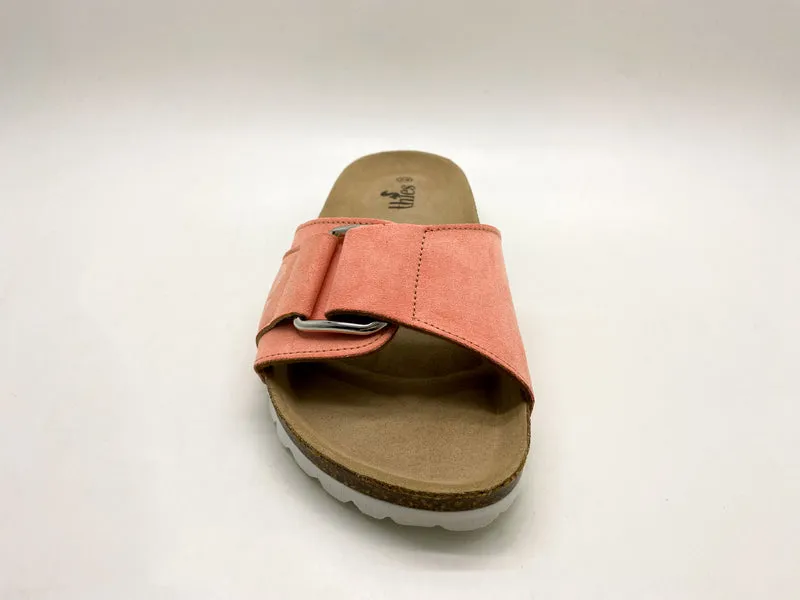 thies 1856 ® Eco Bio Hug Sandal vegan salmon