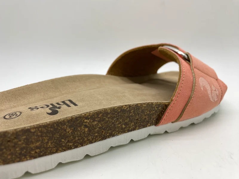 thies 1856 ® Eco Bio Hug Sandal vegan salmon