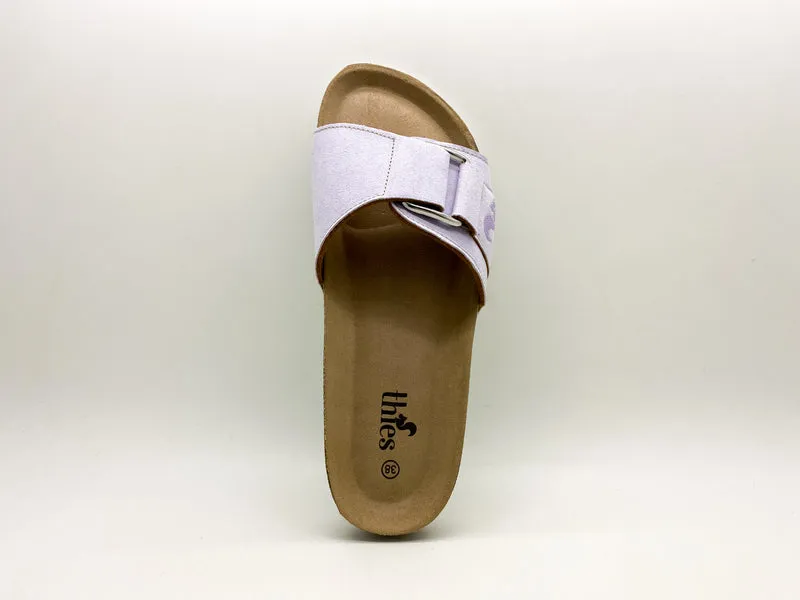 thies 1856 ® Eco Bio Hug Sandal vegan lavender
