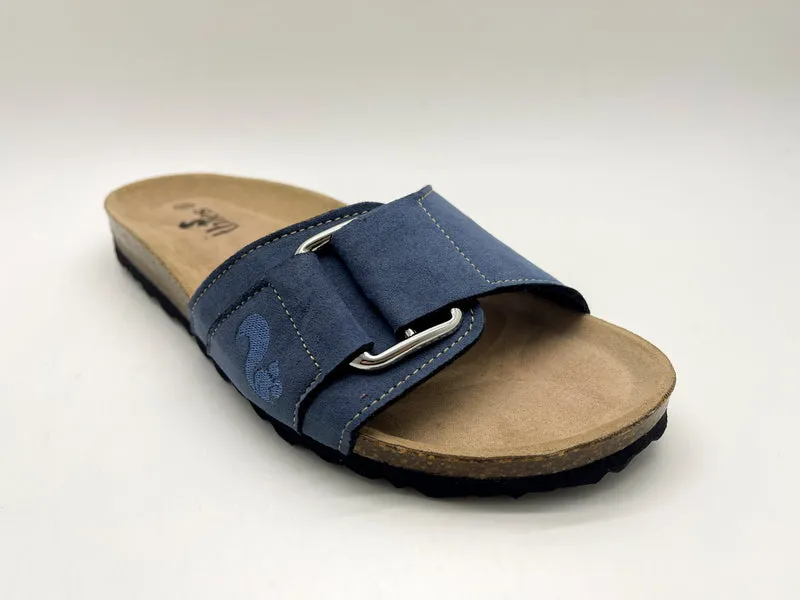 thies 1856 ® Eco Bio Hug Sandal vegan navy