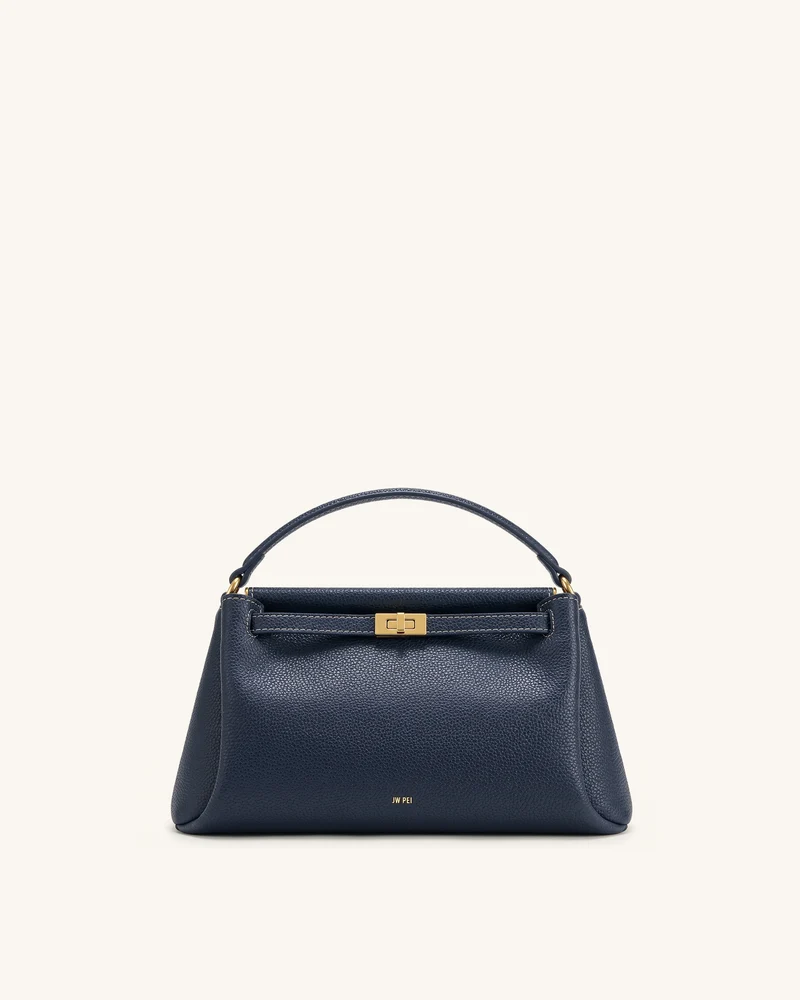 Carmen Henkeltasche - Marineblau