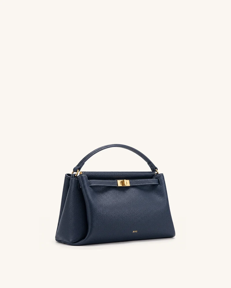 Carmen Henkeltasche - Marineblau