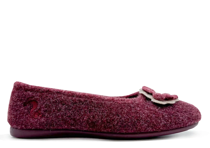 thies 1856 ® Eco Ballerina vegan bordeaux