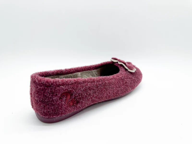 thies 1856 ® Eco Ballerina vegan bordeaux