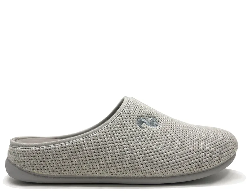 thies 1856 ® Cornslipper vegan pearl grey aus Mais gefertigt