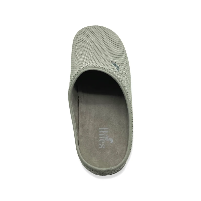 thies 1856 ® Cornslipper vegan pearl grey aus Mais gefertigt