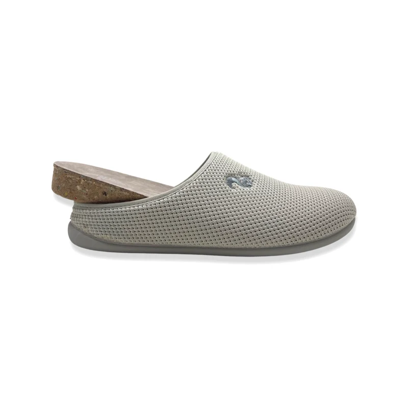 thies 1856 ® Cornslipper vegan pearl grey aus Mais gefertigt