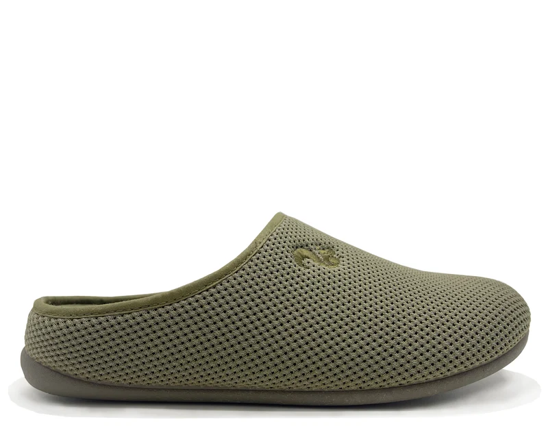 thies 1856 ® Cornslipper vegan olive aus Mais gefertigt