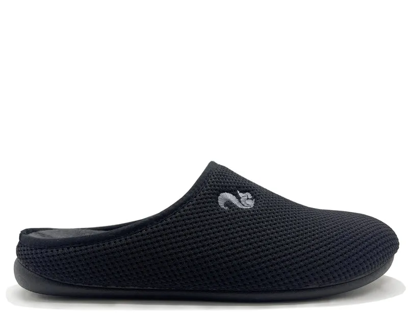 thies 1856 ® Cornslipper vegan black aus Mais gefertigt
