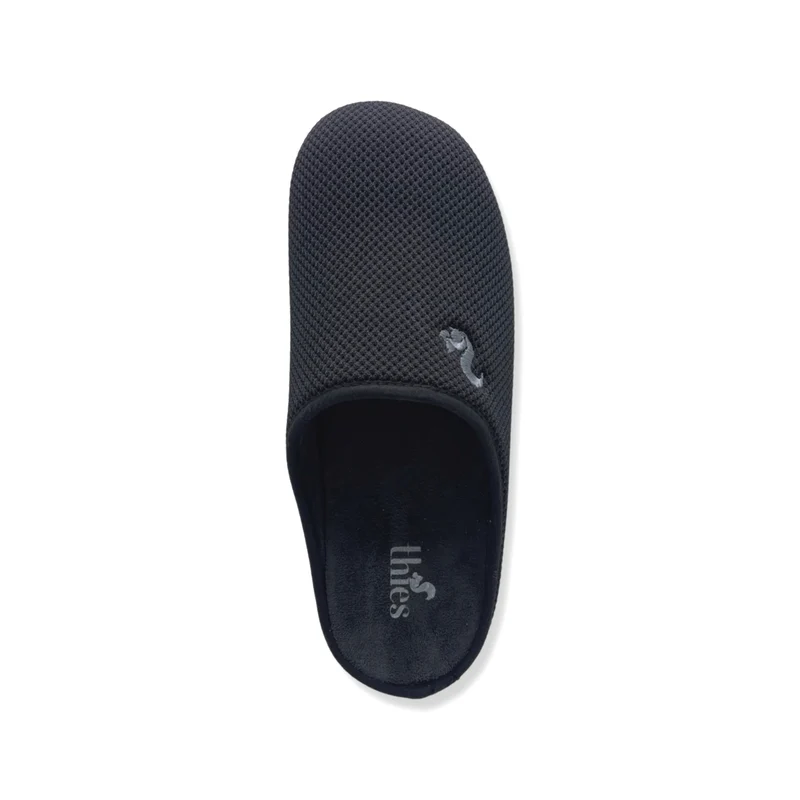 thies 1856 ® Cornslipper vegan black aus Mais gefertigt