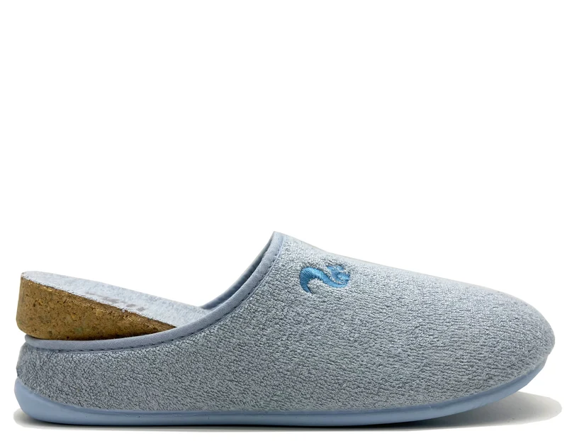thies 1856 ® Bamboo Slipper vegan indigo light blue